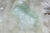 Zoned Apophyllite Crystals With Stilbite - India #91323-1